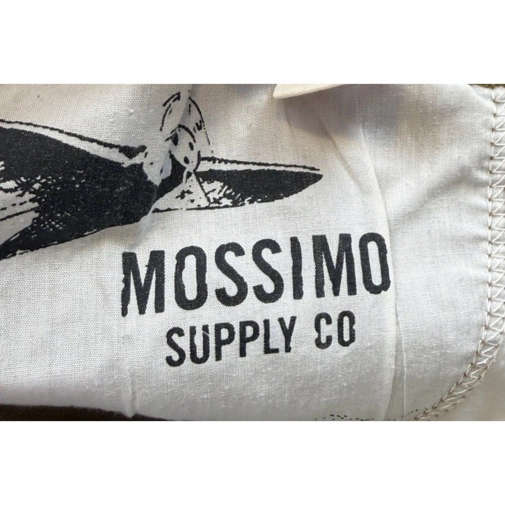 MOSSIMO Set Of 3 Bermuda Stretch Denim Shorts Slim SZ 40 MENS Casual frayed - Picture 13 of 15